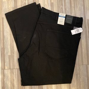 Nautica men’s black denim jeans size 52X32 NWT